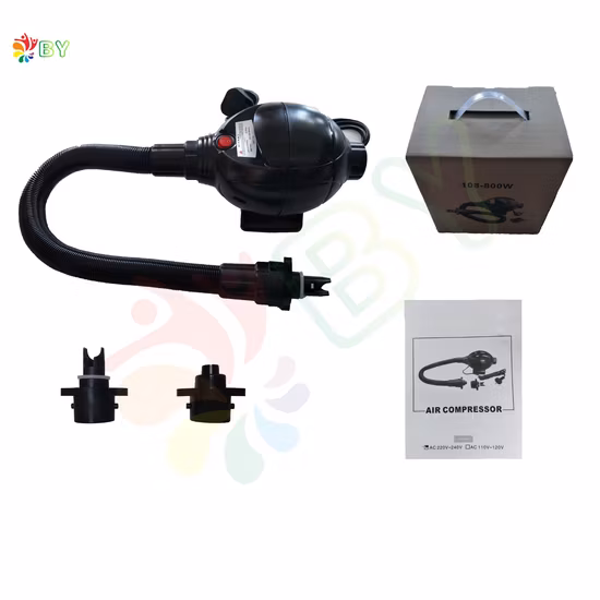 202 Two Way Electric Air Pump Electric OEM 12V Standard for Inflatable Boat and Air Bed Low Pressure