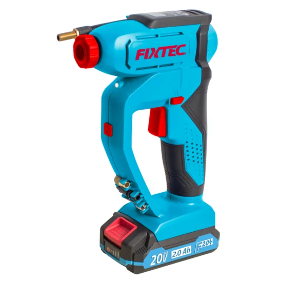 Fixtec コードレス タイヤ インフレーター エアコンプレッサー 20V 充電式バッテリー駆動 150psi ポータブル ハンドヘルド エア ポンプ